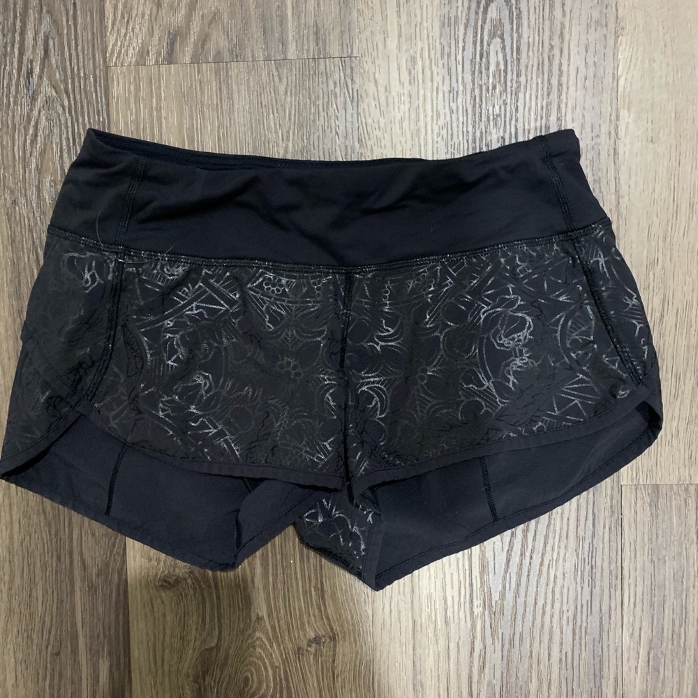 Lululemon speed shorts